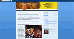 Desktop Screenshot of basketballtipsandnotes.blogspot.com