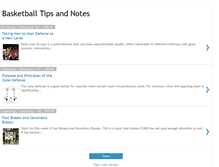 Tablet Screenshot of basketballtipsandnotes.blogspot.com