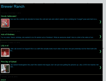 Tablet Screenshot of brewer-ranch.blogspot.com