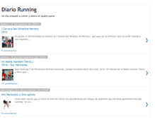 Tablet Screenshot of diariorunning.blogspot.com