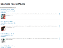 Tablet Screenshot of downloadrecentmovies.blogspot.com