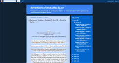 Desktop Screenshot of michaeleaandjon.blogspot.com