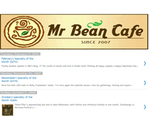 Tablet Screenshot of mrbeancafe.blogspot.com