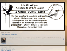 Tablet Screenshot of ern-baxter.blogspot.com