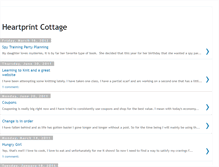 Tablet Screenshot of heartprintcottage.blogspot.com