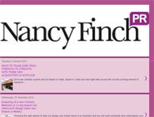 Tablet Screenshot of nancyfinchpr.blogspot.com