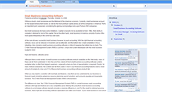 Desktop Screenshot of accountingsoftwaresonline.blogspot.com