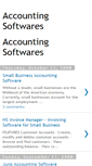 Mobile Screenshot of accountingsoftwaresonline.blogspot.com