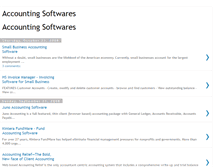 Tablet Screenshot of accountingsoftwaresonline.blogspot.com
