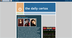 Desktop Screenshot of certox.blogspot.com