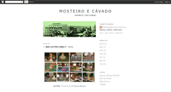 Desktop Screenshot of mosteiroecavado.blogspot.com