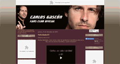 Desktop Screenshot of carlosgascon-fanscluboficial.blogspot.com
