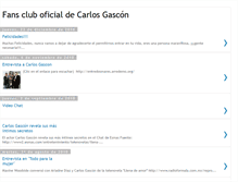 Tablet Screenshot of carlosgascon-fanscluboficial.blogspot.com
