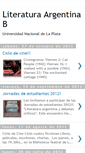 Mobile Screenshot of literaturaargentinab.blogspot.com
