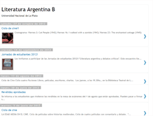 Tablet Screenshot of literaturaargentinab.blogspot.com