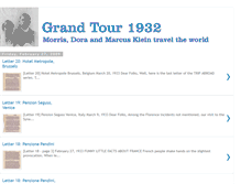 Tablet Screenshot of grandtour1932.blogspot.com