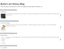 Tablet Screenshot of butlersarthistoryblog.blogspot.com