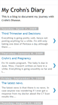 Mobile Screenshot of mycrohnsdiary.blogspot.com