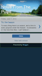 Mobile Screenshot of notesfromthepulpit-carol.blogspot.com
