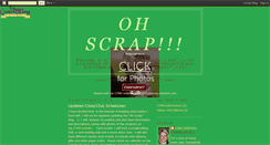 Desktop Screenshot of ohscrapctmh.blogspot.com