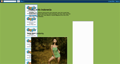 Desktop Screenshot of photosartisindonesia.blogspot.com