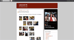 Desktop Screenshot of lebowskidc.blogspot.com