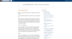 Desktop Screenshot of homemadedogearwash.blogspot.com