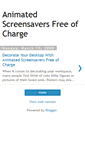 Mobile Screenshot of animatedscreensaversfreeofcharge.blogspot.com