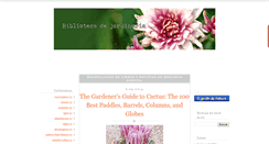 Desktop Screenshot of bibliojardin.blogspot.com