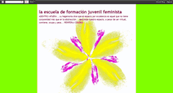 Desktop Screenshot of laescuelajuvenilfeminista.blogspot.com