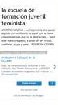 Mobile Screenshot of laescuelajuvenilfeminista.blogspot.com