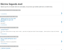 Tablet Screenshot of decimosegundoanel.blogspot.com