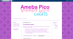 Desktop Screenshot of freeamebapicocheats.blogspot.com