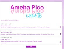 Tablet Screenshot of freeamebapicocheats.blogspot.com