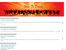 Tablet Screenshot of howtodancenow.blogspot.com