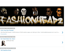 Tablet Screenshot of fashionhead2.blogspot.com