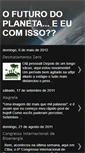 Mobile Screenshot of ofuturodoplanetaeeucomisso.blogspot.com