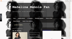Desktop Screenshot of madalinamanolefan.blogspot.com