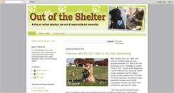 Desktop Screenshot of outoftheshelter.blogspot.com