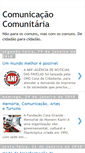 Mobile Screenshot of comunicacomuni.blogspot.com