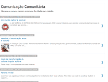 Tablet Screenshot of comunicacomuni.blogspot.com