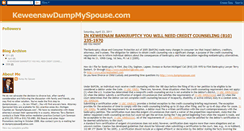 Desktop Screenshot of keweenawdumpmyspouse.blogspot.com