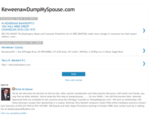 Tablet Screenshot of keweenawdumpmyspouse.blogspot.com