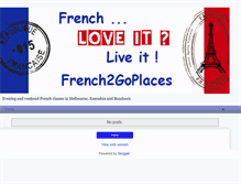 Tablet Screenshot of french2goplaces.blogspot.com
