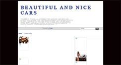 Desktop Screenshot of beautynnicecars.blogspot.com