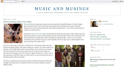 Desktop Screenshot of musicnmusings.blogspot.com