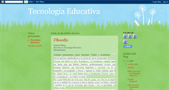 Desktop Screenshot of 2011tecnologiaeducativa.blogspot.com