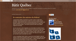 Desktop Screenshot of batirquebec.blogspot.com