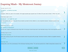 Tablet Screenshot of mymontejourney.blogspot.com