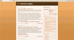 Desktop Screenshot of investjapan.blogspot.com